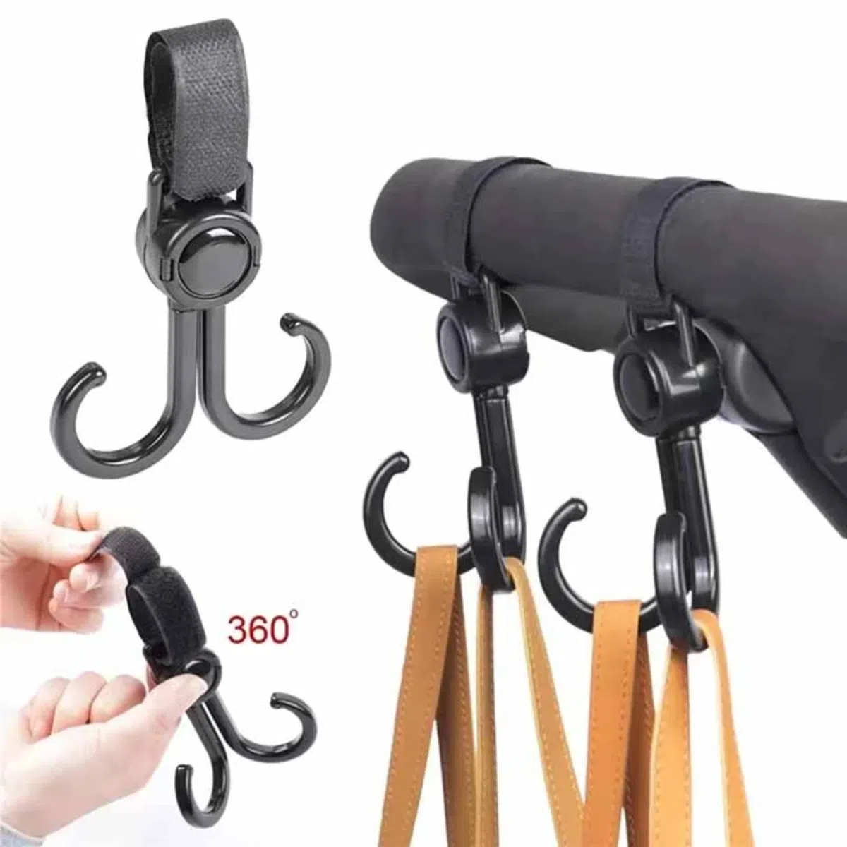Ganchos duplos rotativos para  - Travel Accessories Baby avaliação e preço