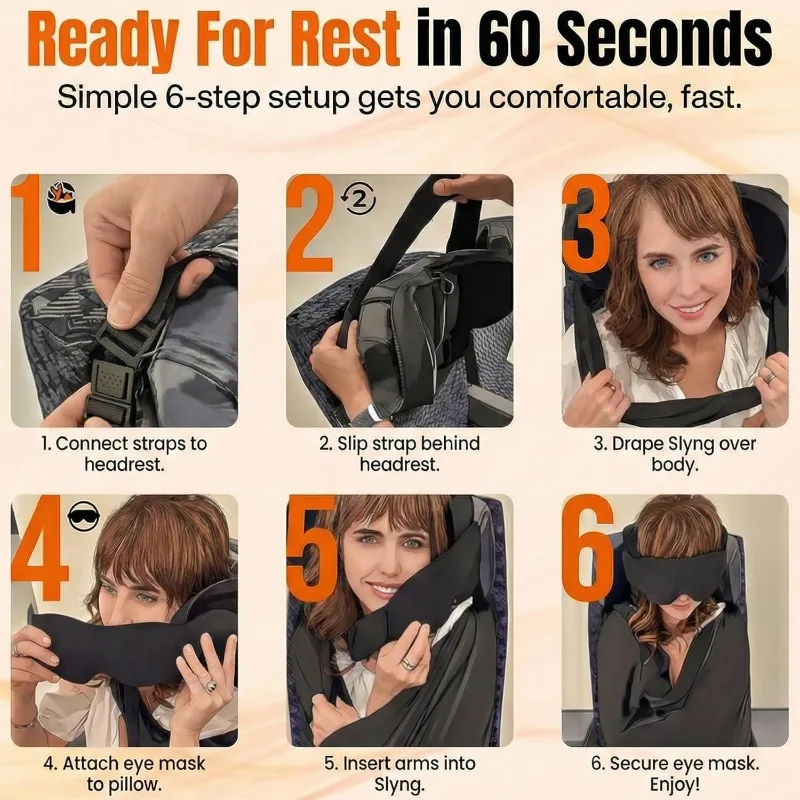 Sistema de Apoio para Dormir n - Travel Accessories Long Flight avaliação e preço