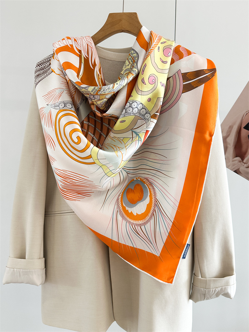Designer lenço de seda feminin - Travel Accessories Aesthetic avaliação e preço