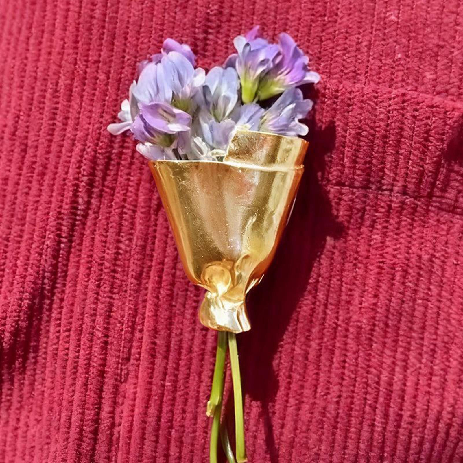 Broches de Buquê de Flores par - Travel Accessories India avaliação e preço